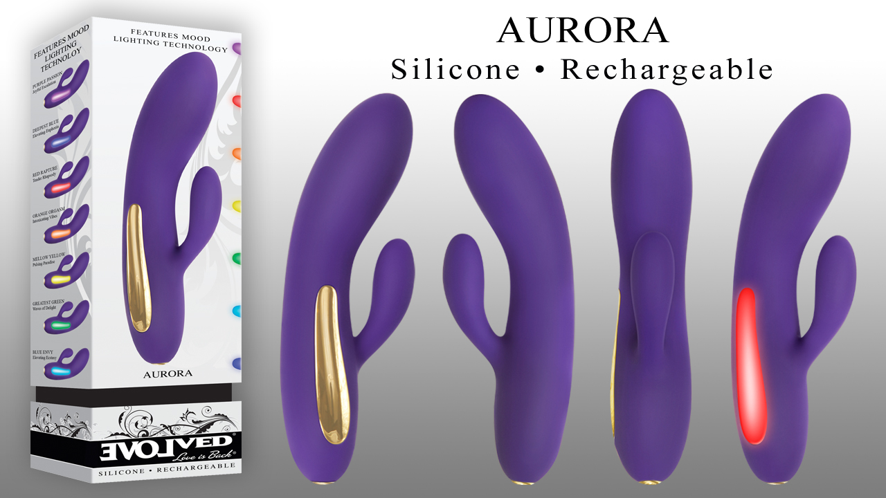 AURORA - SILICONE RECHARGEABLE