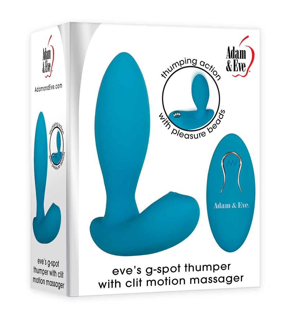 EVE'S G SPOT THUMPER WITH CLIT MOTION MASSAGER